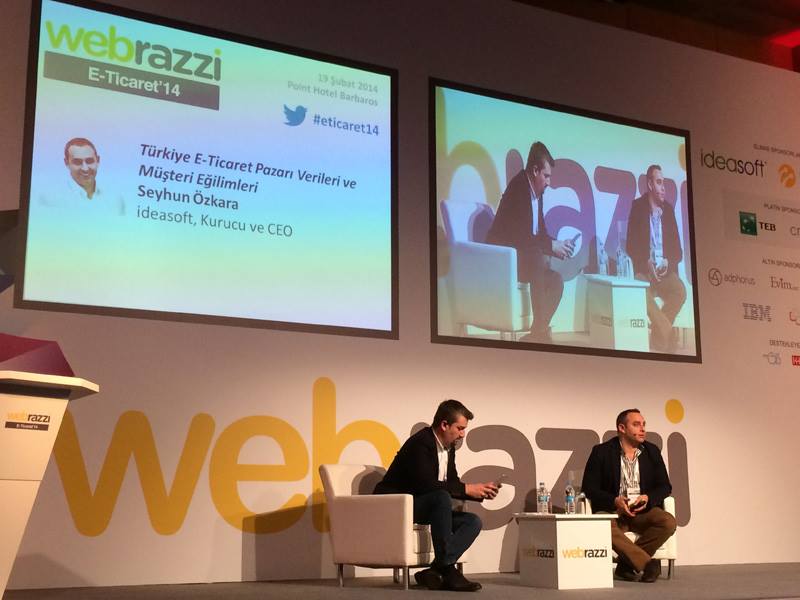 IdeaSoft’un sponsor olduğu E-ticaret’14 konferansı gerçekleşti