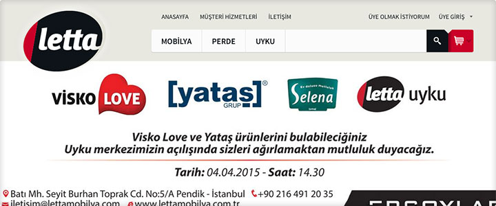 Mobilya Satış Siteleri Akıllı Eticaret Paketleri
