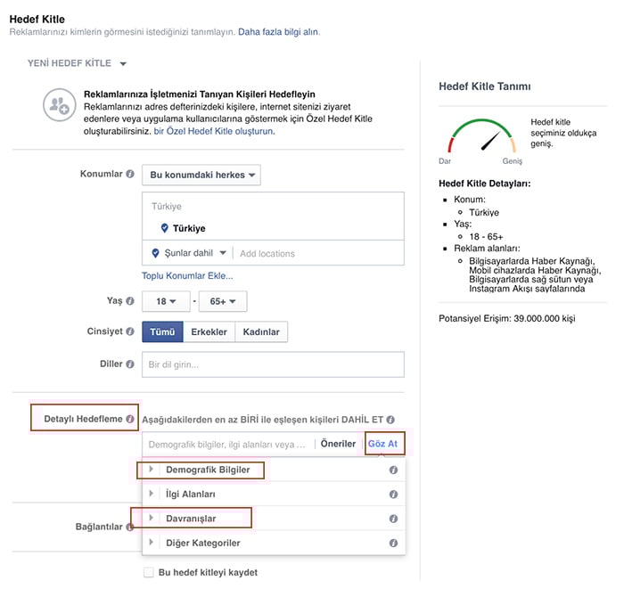 facebook-hedefleme