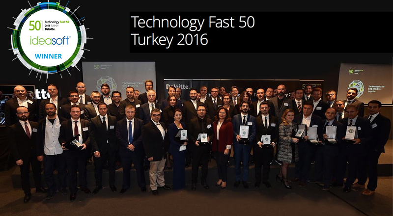IdeaSoft, üst üste 5. kez Deloitte Teknoloji Fast 50’de!